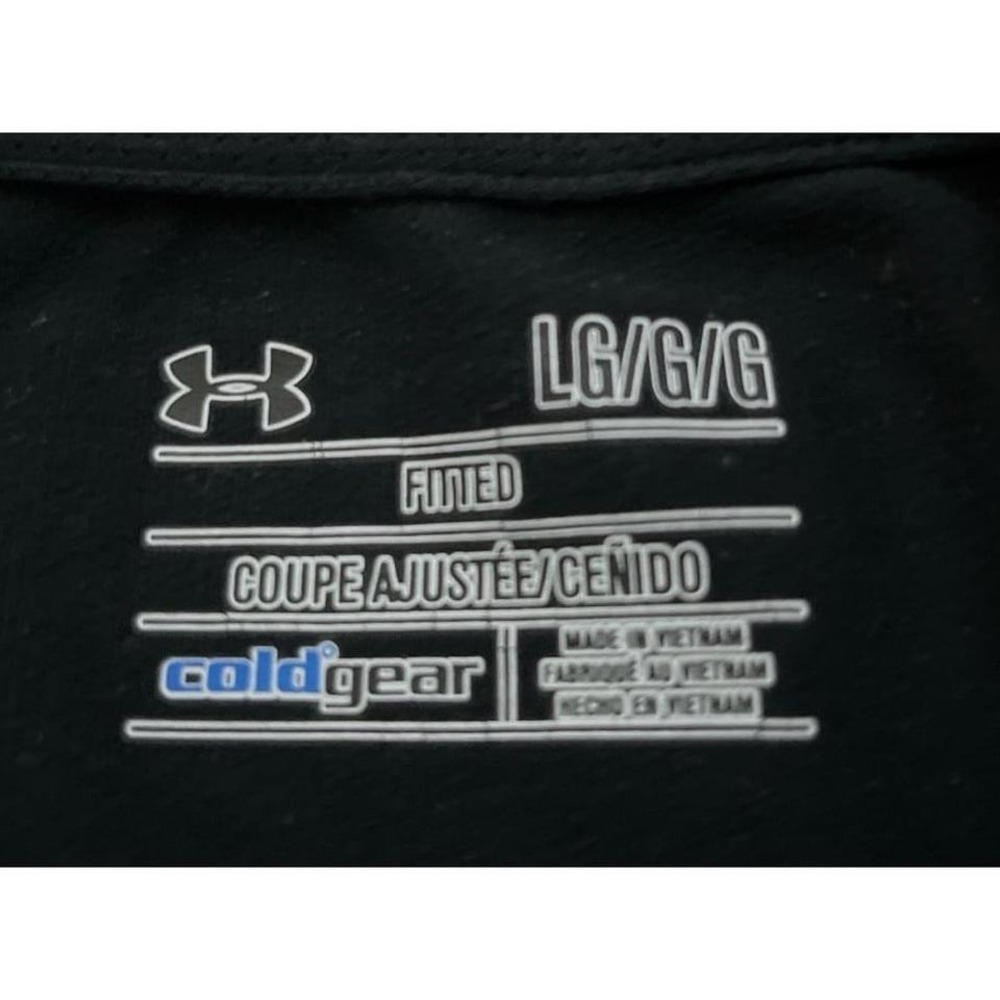Mens Under Armour Fitted Camp Workout Athletic Performance Top Shirt - Picture 4 of 5